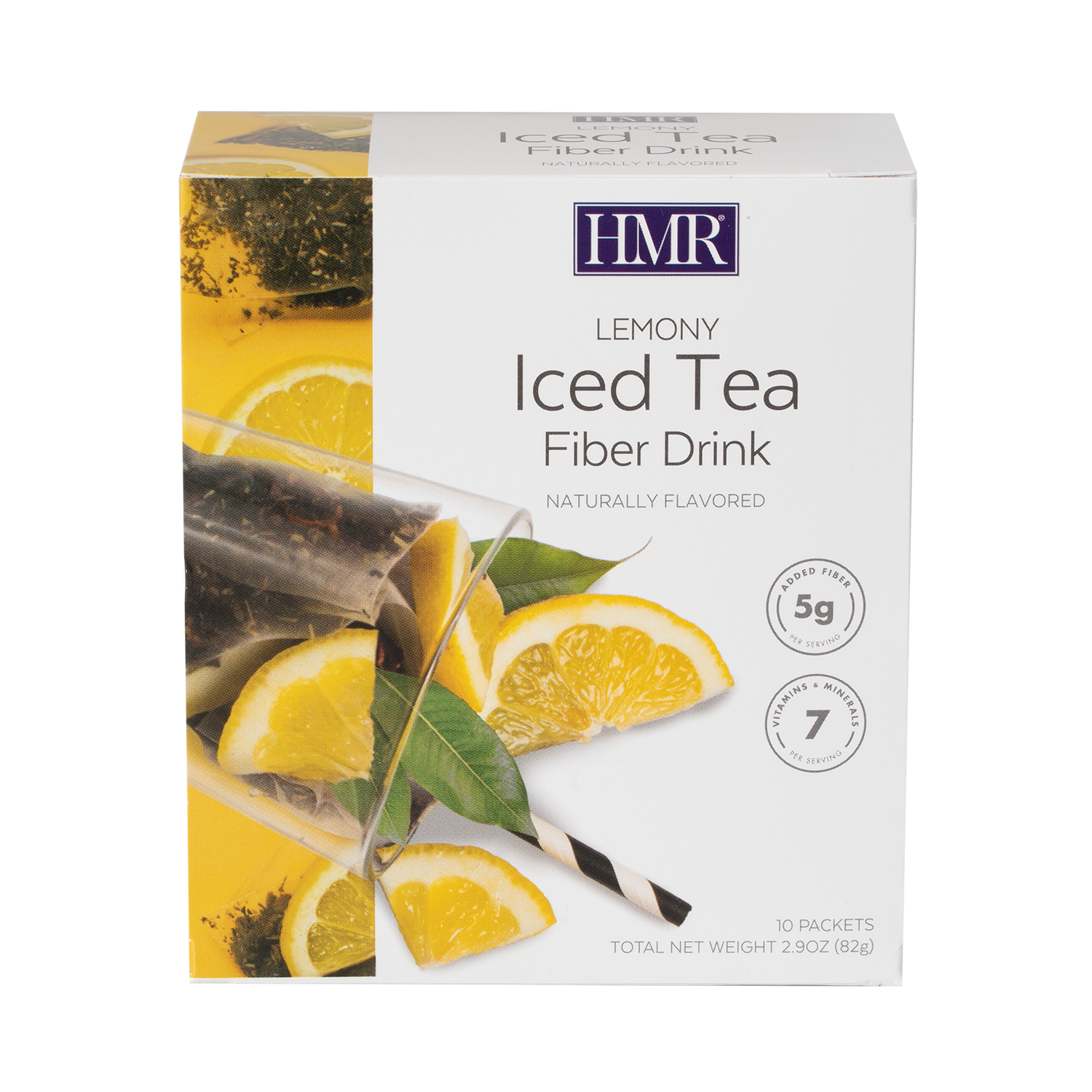 Image for Lemony Iced Tea Fiber Drink